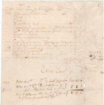 Town Records, 1715-1719
Capt. Odiorne's account with the town of New Castle