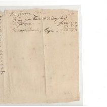 Town Records, 1729
Town Accounts