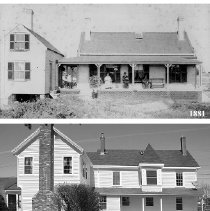 Haywood/Woodward/Cox/Lacasse house at corner of Wentworth Road and Ocean St