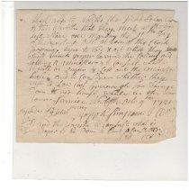 Town Records, 1731
Parish meeting notice for calling a minister, renting the minister's house and approving cost of damages done to Capt. Greenough's house