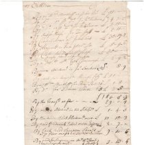 Town Records, 1726-1734
Constable's accounts