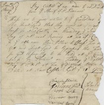 Town Records, 1734
Town meeting to choose two representatives to the Gen. Assembly in Portsmouth