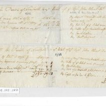 Town Records, 1737-1738
Rev. John Blunt's estate