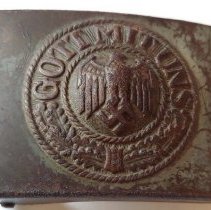 World War II German belt buckle