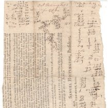 Town Records, 1780
Tax's, 1780, Outstanding