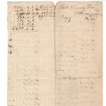 Town Records, 1780
New Castle State & County Tax for Anno 1780 (Copy) /