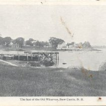 The last of the old wharves, New Castle, N.H.