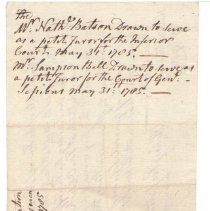 Town Records 1785