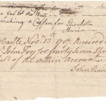 Town Accounts 1784-1787