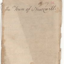 Town Records:  The Town of New Castle (sewn book) /