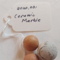 Ceramic marbles
