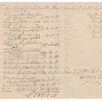 Town Records:  Mr. John Foy's Account, February 24, 1789 /