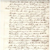 Town Records:  Letter from George Frost to the inhabitants of the Town of N
