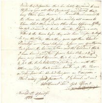 Town Records:  Letter from George Frost to the inhabitants of the Town of N