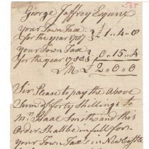 Town Records:  New Castle Taxes for 1787 & 1788 /