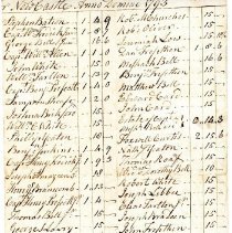 Town Records:  Town and County, 1793 /