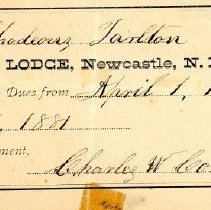 Receipt from Unique Lodge