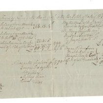 Town Records:  The Town of Newcastle their Acct. with the Estate of the Rev. Stephen Chase /