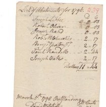 Town Records 1796-1798