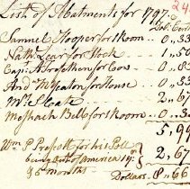 Abatements for 1797, March 1798 /