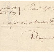 Town Records:  Edward J. Long's Bill, September, 1797 /