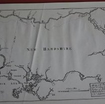 Map of boundarys between Provinces of New Hampshire and the Massachusetts Bay.