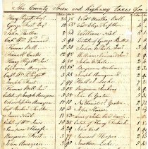 Town Records 1803
