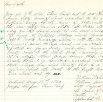 Town Records, 1717-1729
Deeds