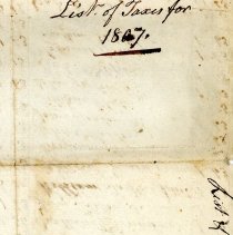 Town Records 1807