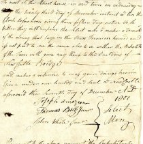 Warrant for December 23, 1801 /