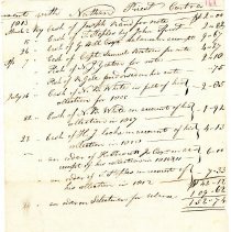 Town Records:  N. Priest's Account, July 23,1813, settled by an order on Se