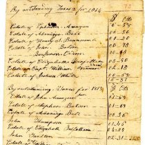 Town Records 1814
