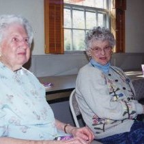 Marion Rowe and Mary White