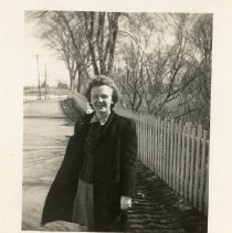 Elizabeth Rylander on Cape Road