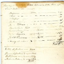 Town Records:  1817 Inventory /