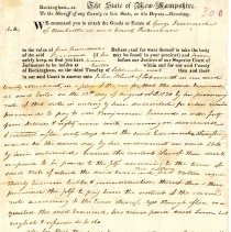 Town Records:  John Blunt vs. George Vennard