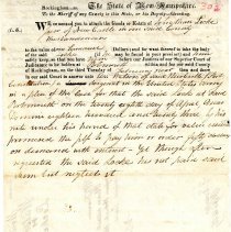 Town Records:  Watson vs. Locke