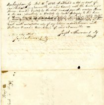 Town Records:  Writ:  Clark vs. Foye /