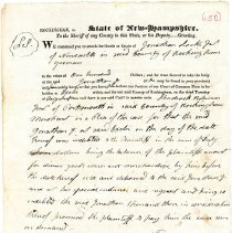 Town Records:  We command you to attach the goods or estate of Jonathan Locke /