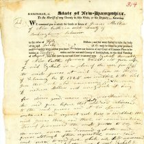 Town Records:  We command you to attach the goods or estate of James Mullin /