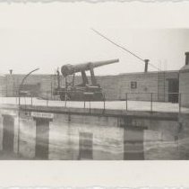 Gun at Battery Bohlen at Fort Foster