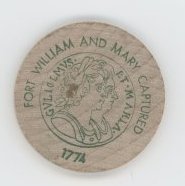 Bicentennial wooden nickel