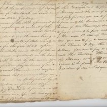 Town Records:  List of Residents Taxes A.D. 1834 /