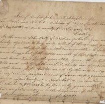 Town Records 1836-1839