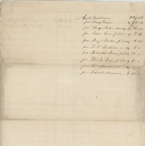 Selectmen in account with Town New Castle /