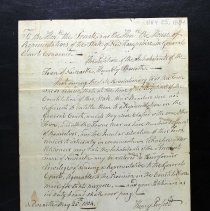 Petition in 1804 for representation to the General Court