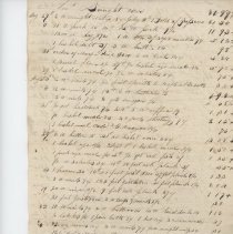 Town Records: Thomas Tarlton bill