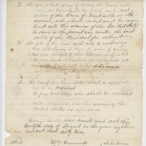 Warrant to raise money for volunteer enlistment for Civil War, 1862