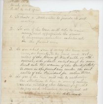 Warrant to raise money for volunteer enlistment for Civil War, 1862