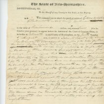 Writ John N. Frost vs Gideon W. Walker